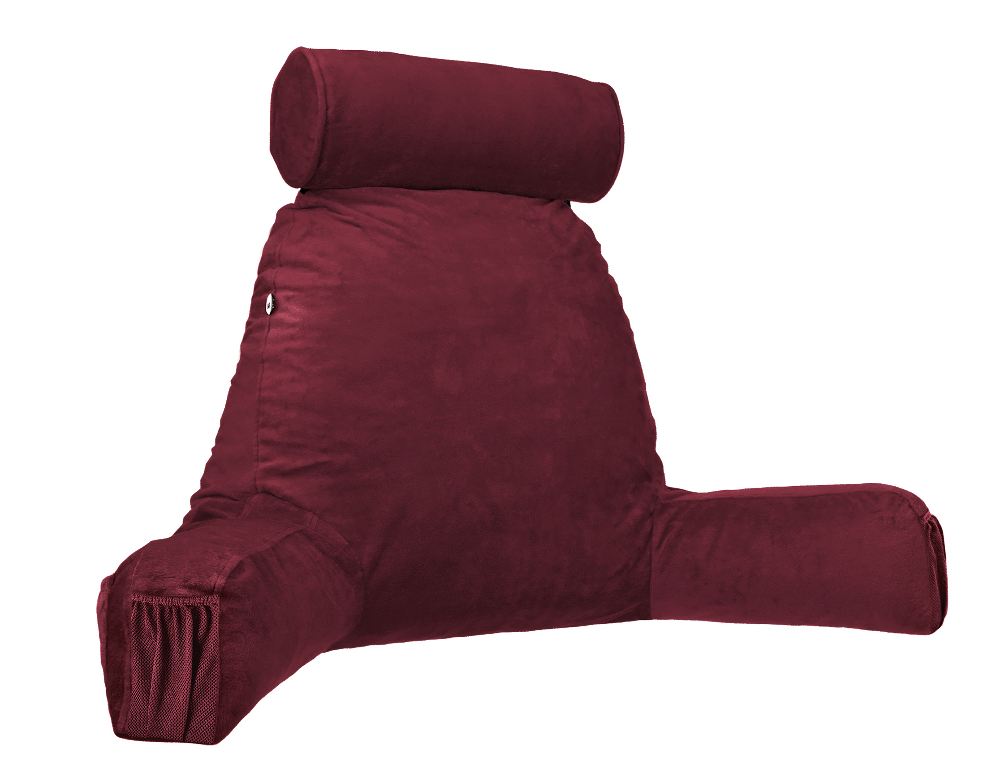 360 - MINIHUSB-SM-Maroon - Husband Pillow