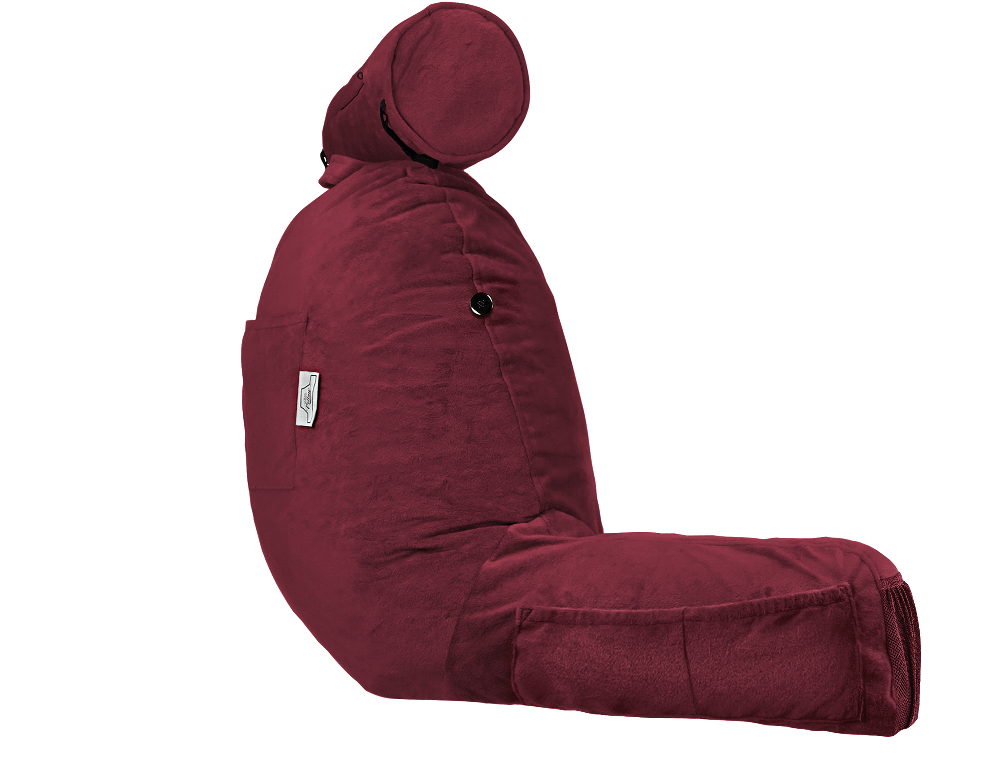 360 - MINIHUSB-SM-Maroon - Husband Pillow