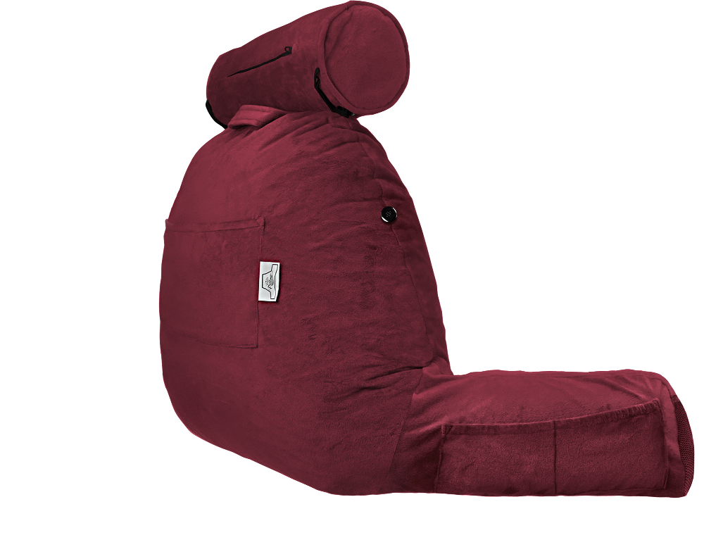 360 - MINIHUSB-SM-Maroon - Husband Pillow