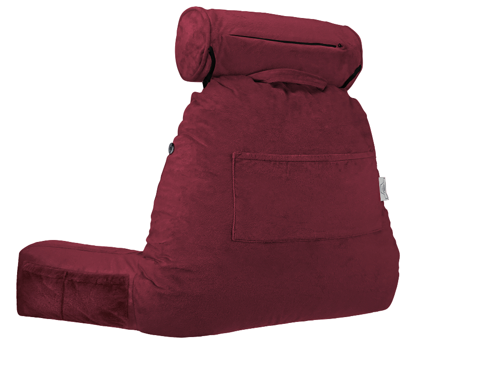 360 - MINIHUSB-SM-Maroon - Husband Pillow