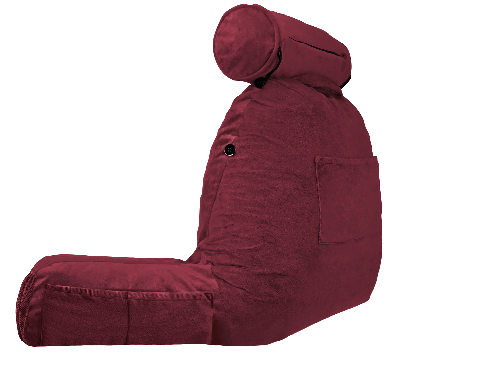 360 - MINIHUSB-SM-Maroon - Husband Pillow