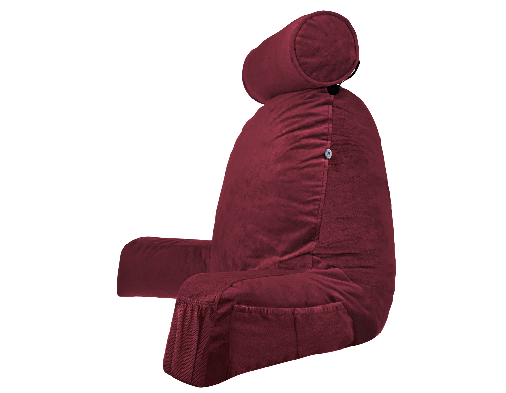 360 - MINIHUSB-SM-Maroon - Husband Pillow