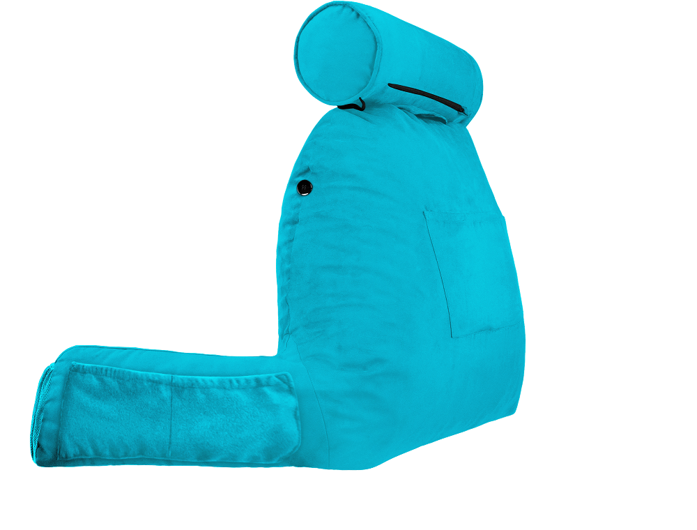 360 - MINIHUSB-COW-SMRBlue - Husband Pillow