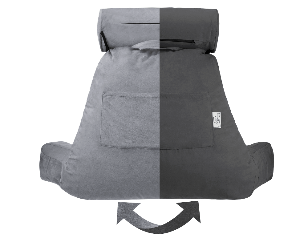 360 - MINICOV-MiCOWHUS-iGrey - Husband Pillow