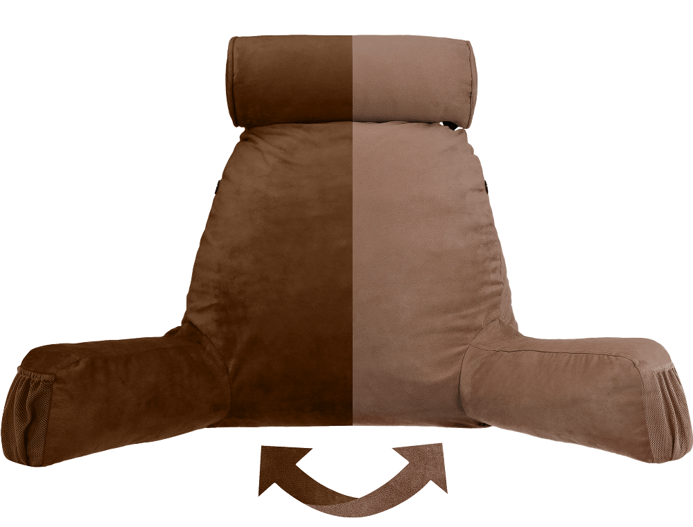 360 - MINIHUSB-COW-SMSBrown - Husband Pillow