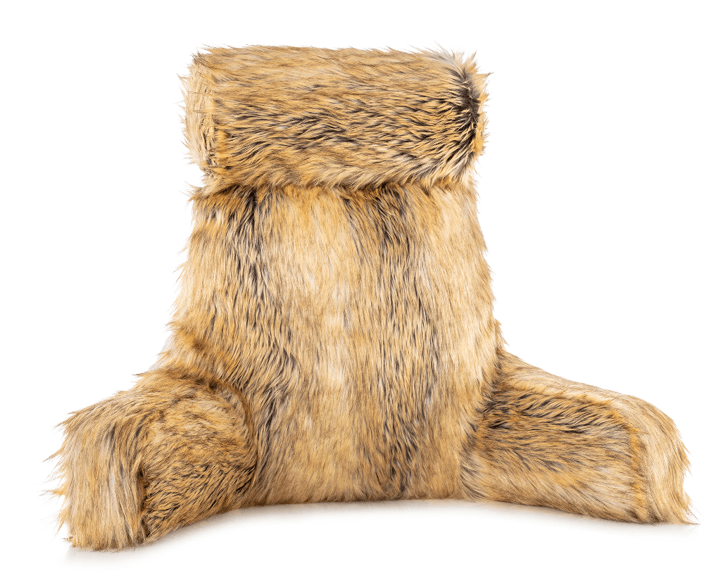 360 - MINIHUSB-FFUR-Amber-Fox - Husband Pillow