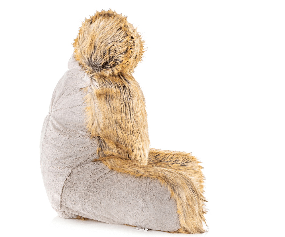 360 - MINIHUSB-FFUR-Amber-Fox - Husband Pillow