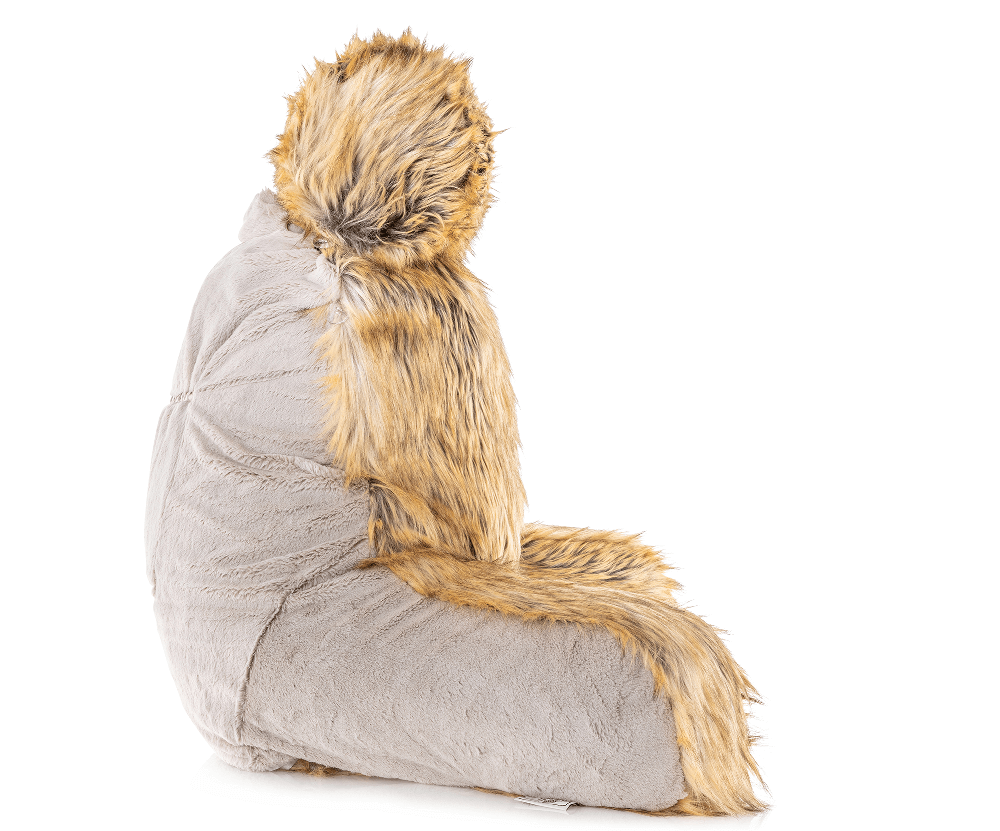 360 - MINIHUSB-FFUR-Amber-Fox - Husband Pillow