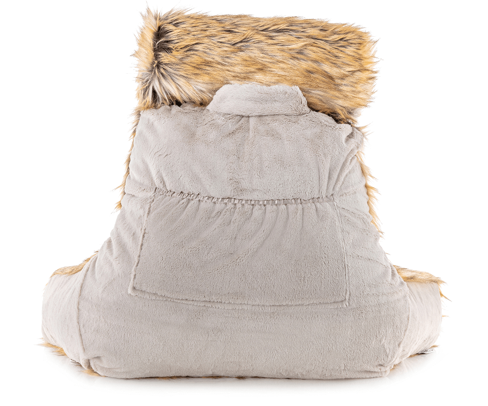 360 - MINIHUSB-FFUR-Amber-Fox - Husband Pillow