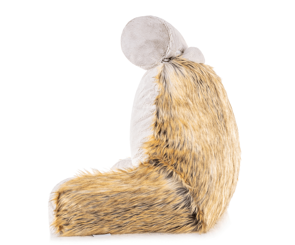 360 - MINIHUSB-FFUR-Amber-Fox - Husband Pillow