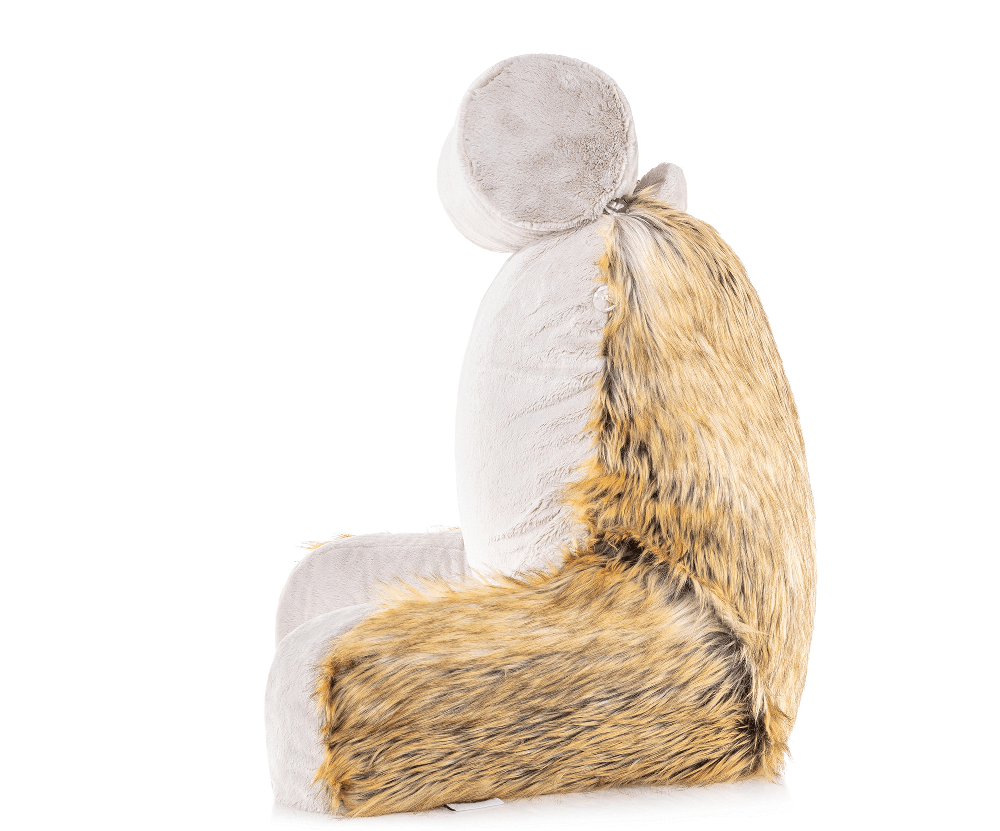 360 - MINIHUSB-FFUR-Amber-Fox - Husband Pillow