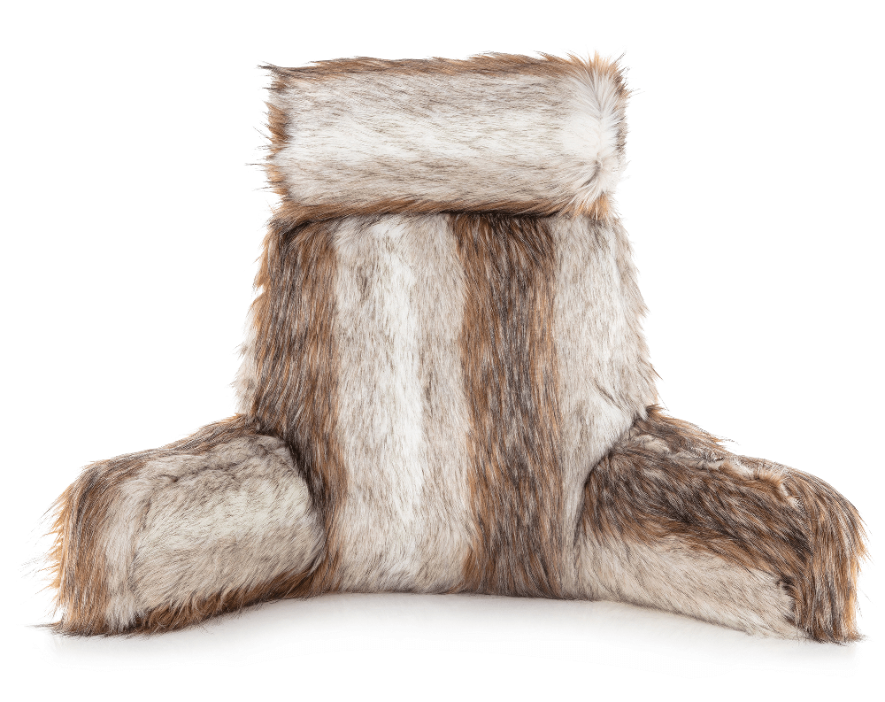 360 - COV-FFUR-Coyote-DarkBown - Husband Pillow