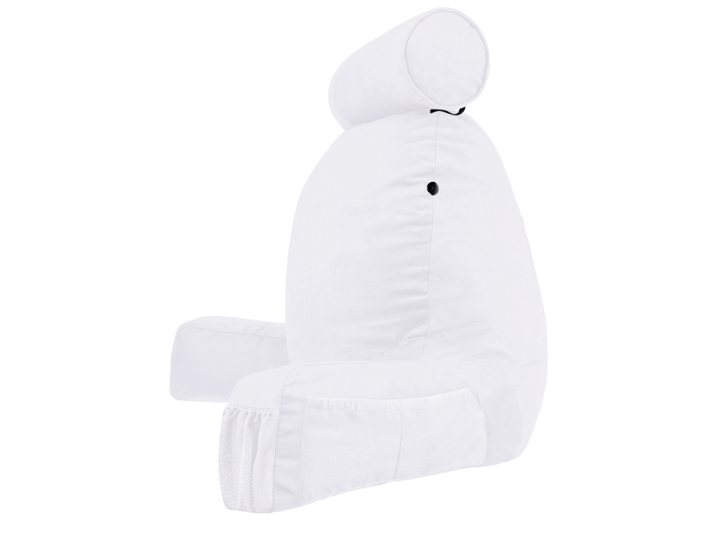 360 - MINICOV-MiCOWHUS-White - Husband Pillow