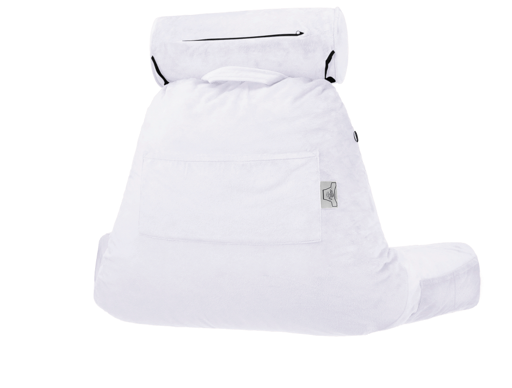 360 - MINICOV-MiCOWHUS-White - Husband Pillow