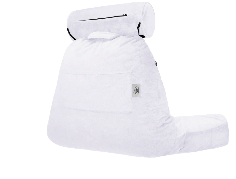 360 - MINICOV-MiCOWHUS-White - Husband Pillow