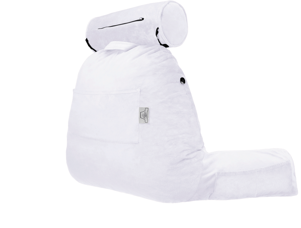 360 - MINICOV-MiCOWHUS-White - Husband Pillow