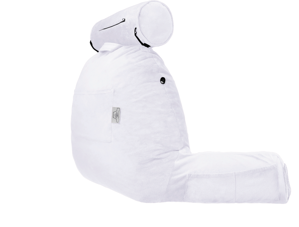 360 - MINICOV-MiCOWHUS-White - Husband Pillow