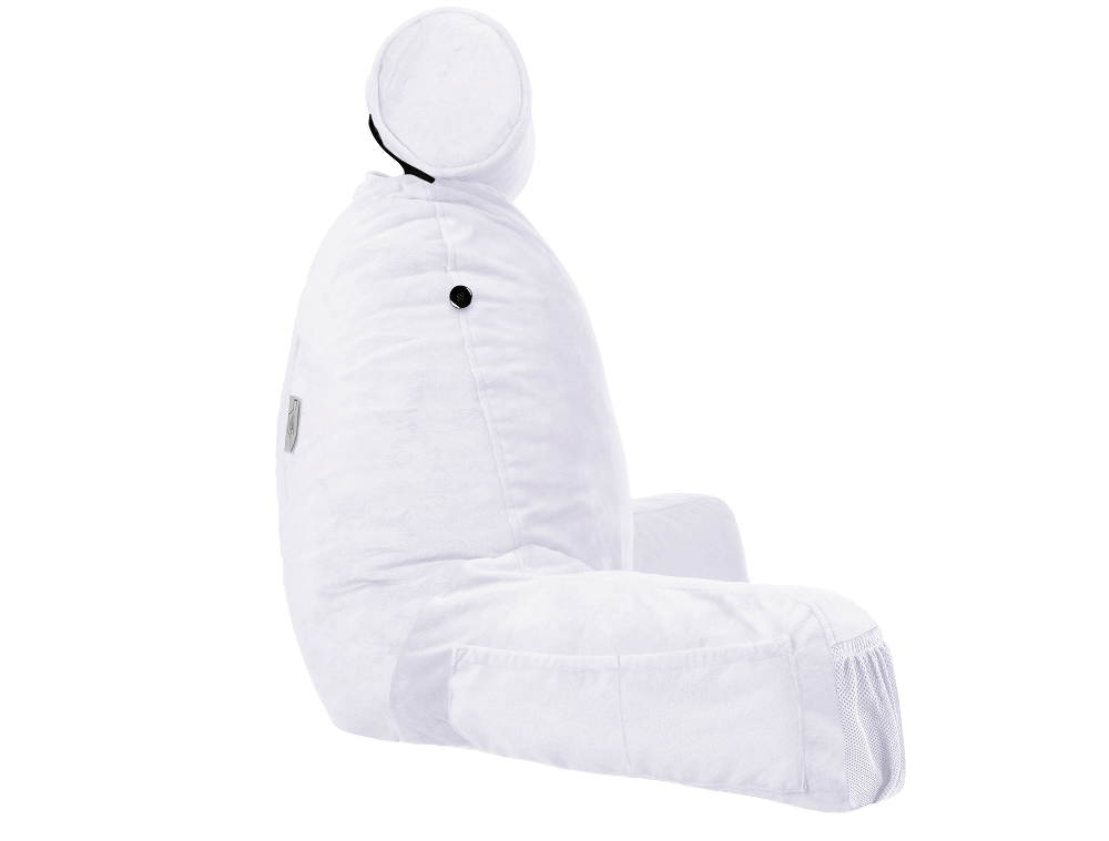 360 - MINICOV-MiCOWHUS-White - Husband Pillow