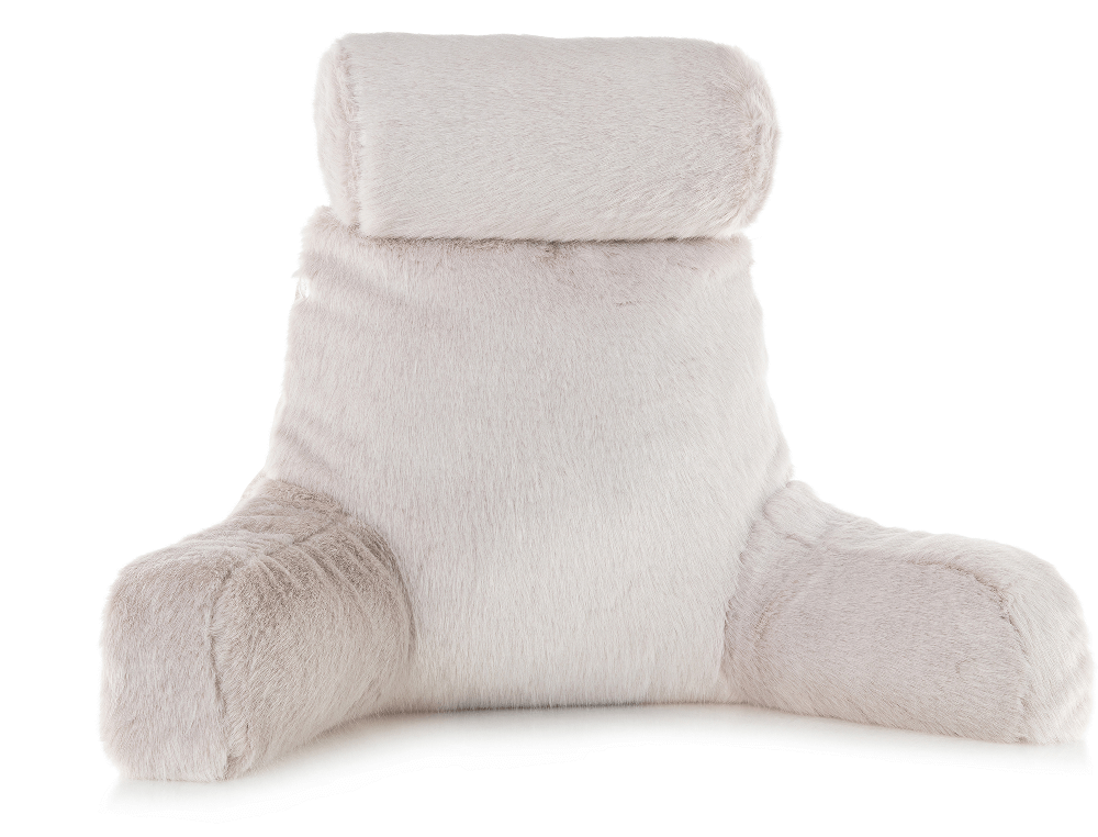 360 - MINIHUSB-FFUR-Wolf-Gold - Husband Pillow