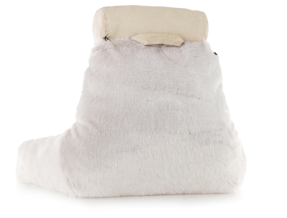 360 - MINIHUSB-FFUR-Wolf-Gold - Husband Pillow