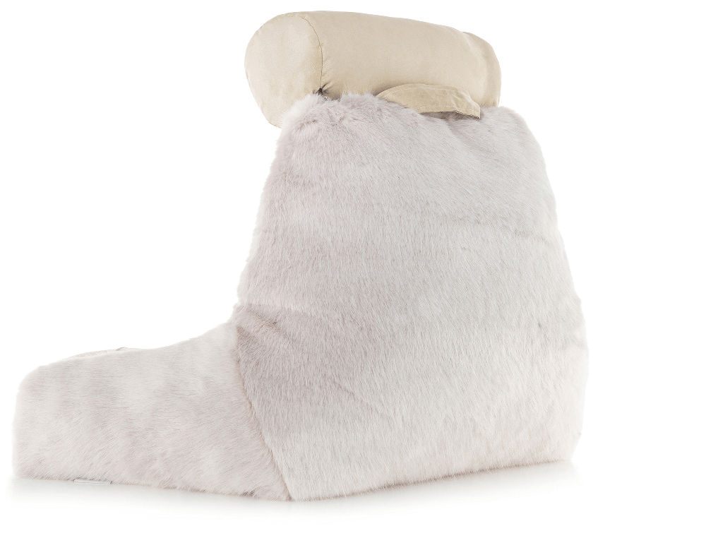 360 - MINIHUSB-FFUR-Wolf-Gold - Husband Pillow