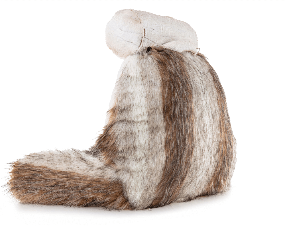 360 - MINIHUSB-FFUR-Coyote - Husband Pillow