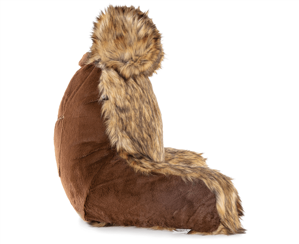 360 - MINIHUSB-FFUR-BRWN - Husband Pillow