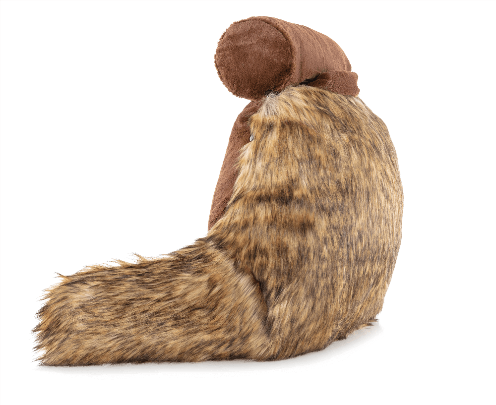 360 - MINIHUSB-FFUR-BRWN - Husband Pillow