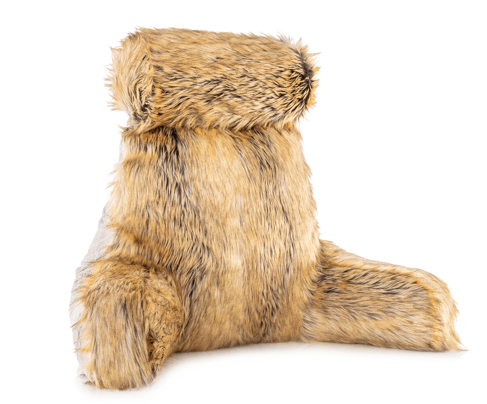 360 - MINICOV-FFUR-Amber-Fox - Husband Pillow