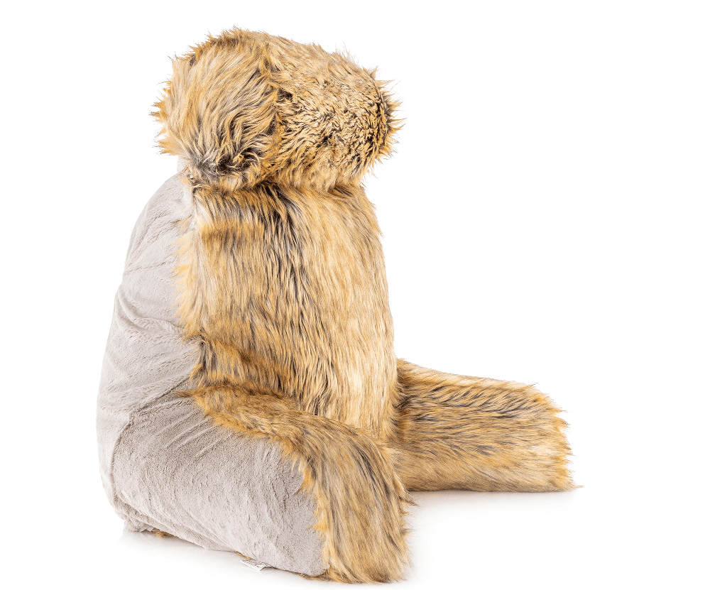 360 - MINICOV-FFUR-Amber-Fox - Husband Pillow