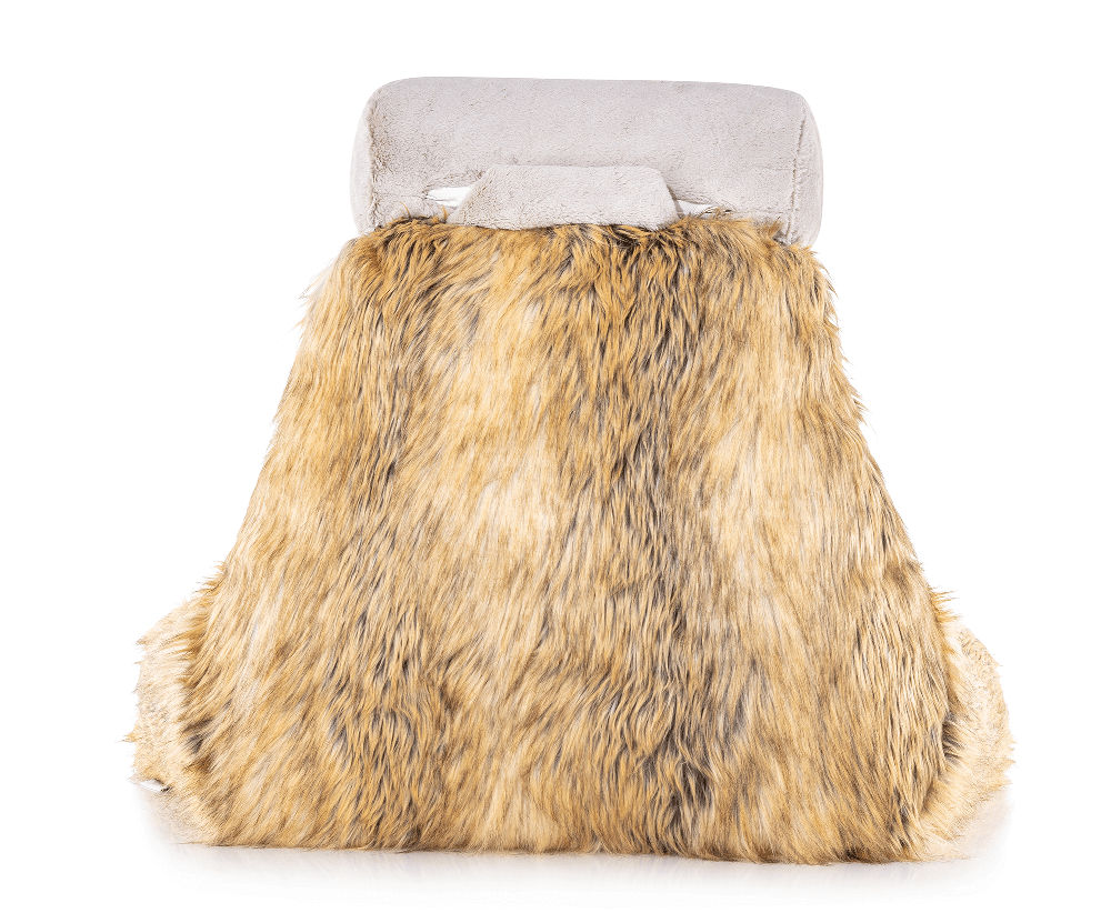 360 - MINICOV-FFUR-Amber-Fox - Husband Pillow