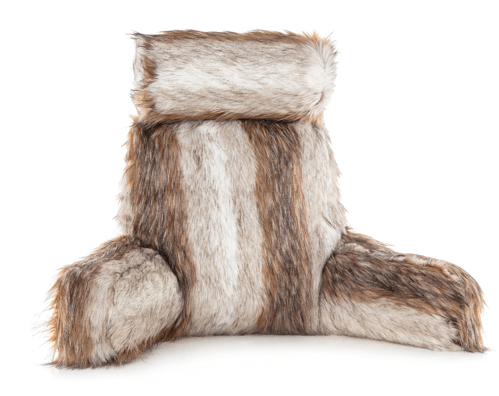 360 - MINICOV-FFUR-Coyote-DarkBown - Husband Pillow