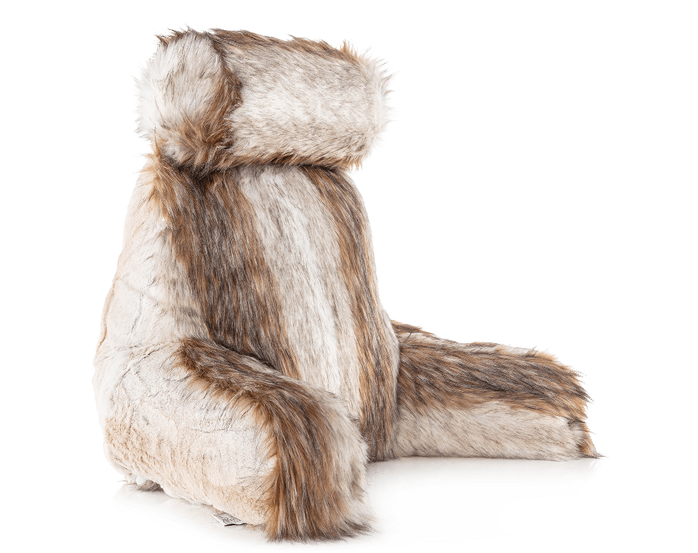 360 - MINICOV-FFUR-Coyote-DarkBown - Husband Pillow