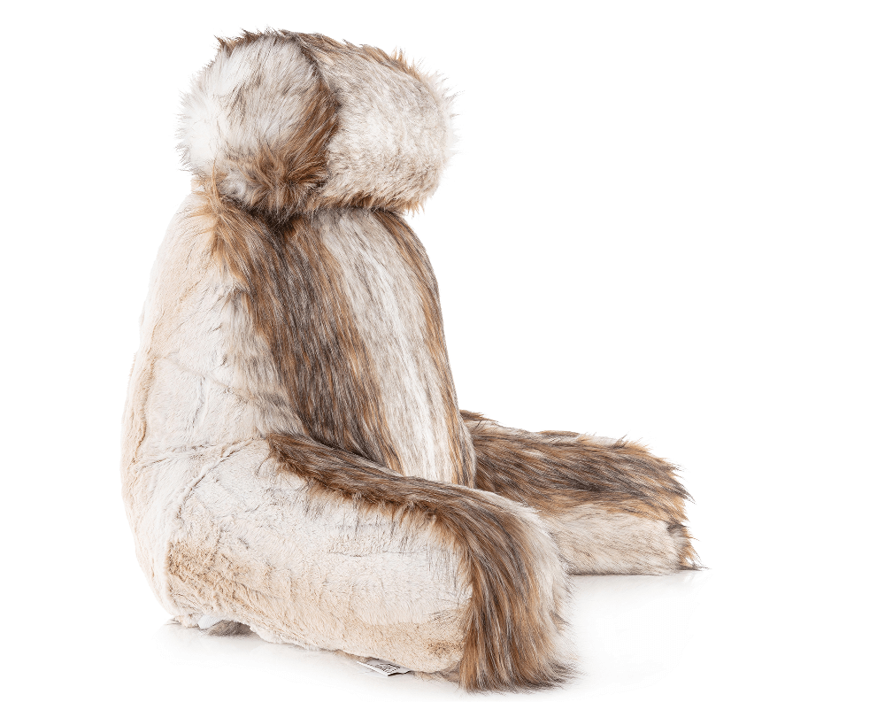 360 - MINICOV-FFUR-Coyote-DarkBown - Husband Pillow