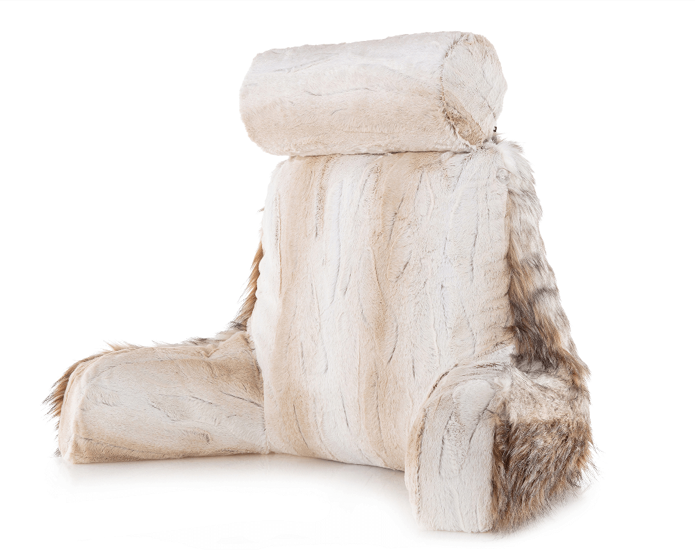 360 - MINICOV-FFUR-Coyote-DarkBown - Husband Pillow