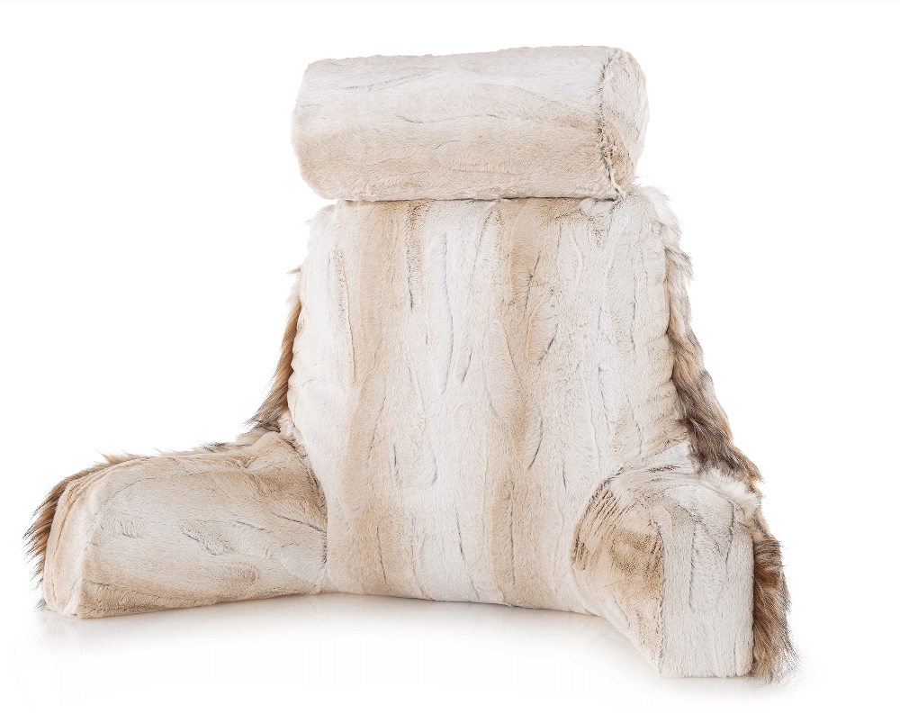 360 - MINICOV-FFUR-Coyote-DarkBown - Husband Pillow