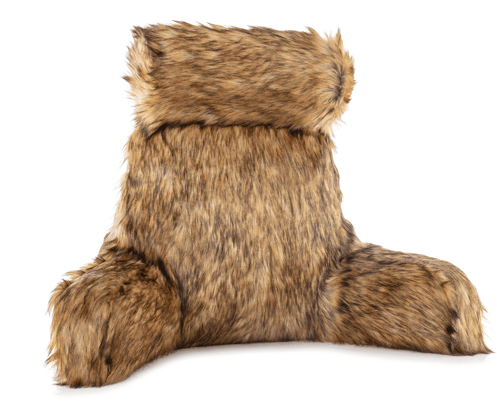 360 - HUSB-FFUR-BRWN - Husband Pillow