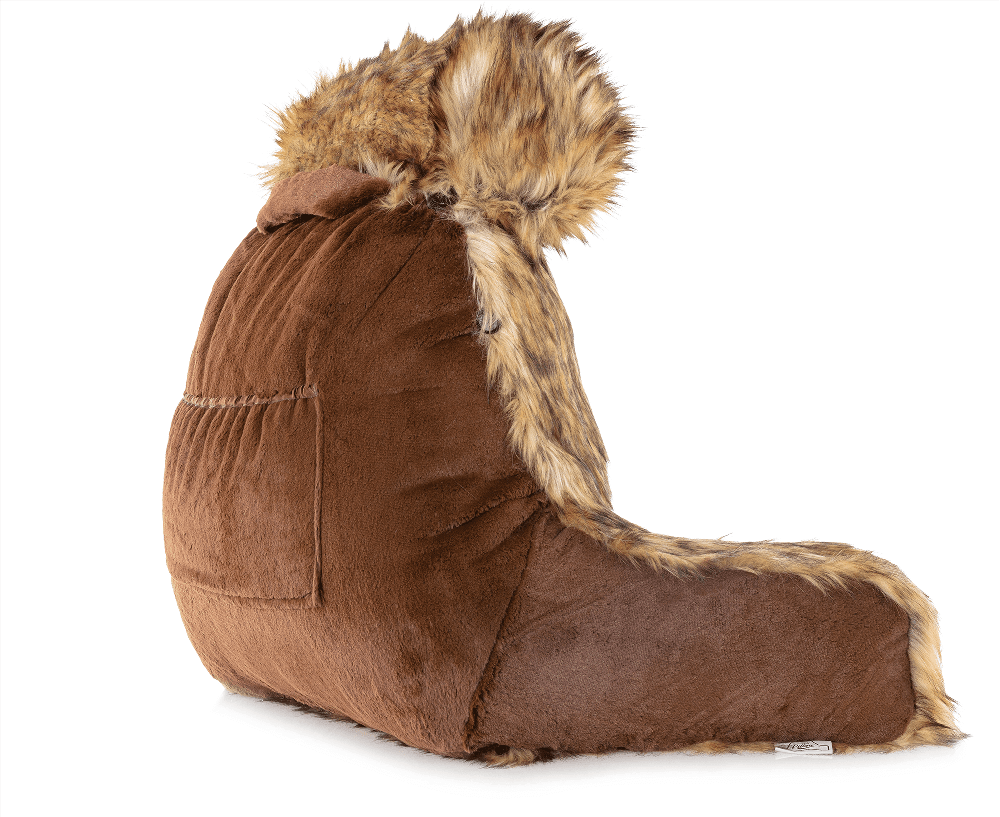 360 - HUSB-FFUR-BRWN - Husband Pillow