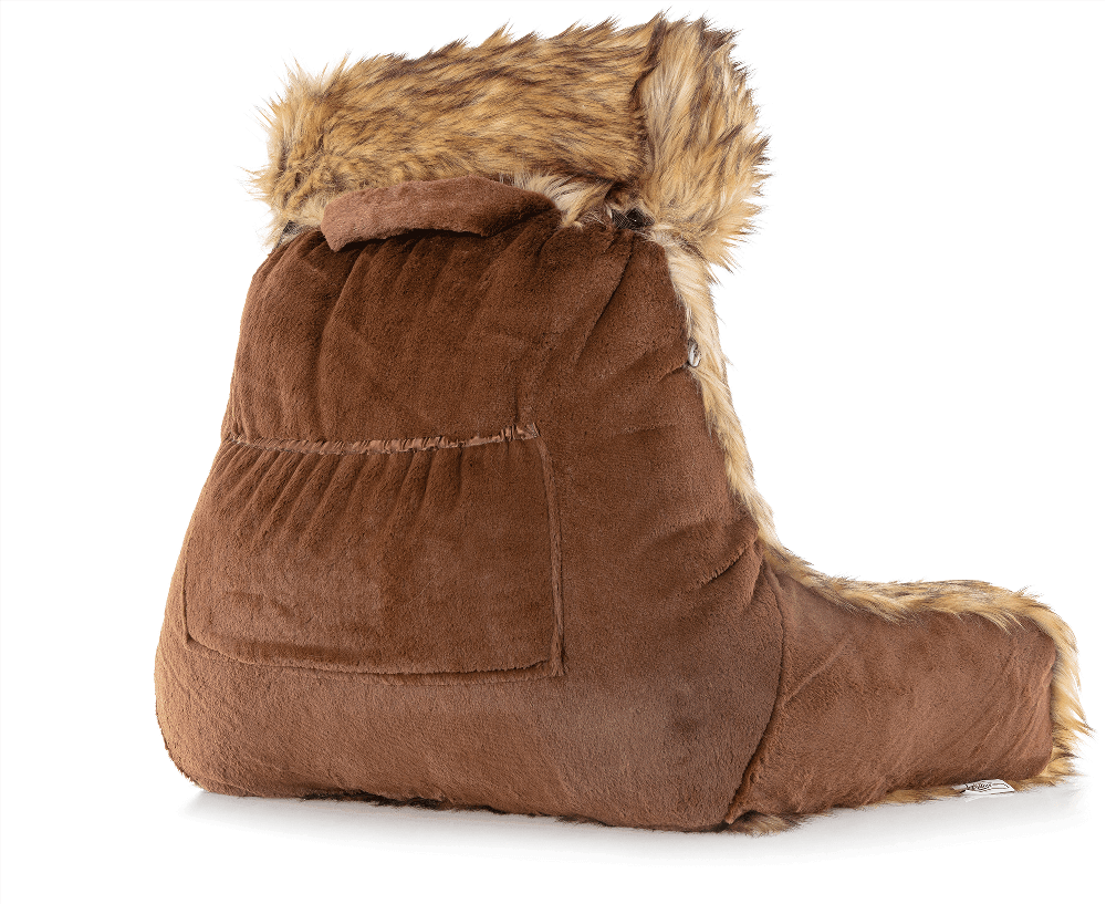 360 - HUSB-FFUR-BRWN - Husband Pillow