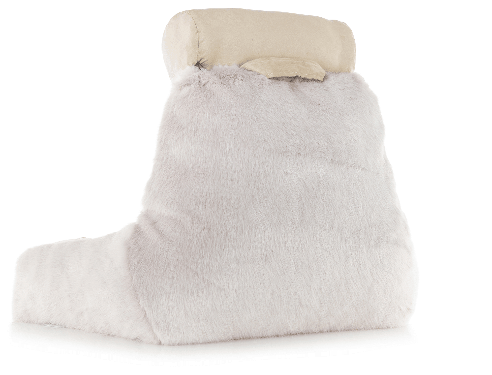 360 - HUSB-FFUR-Wolf-Gold - Husband Pillow