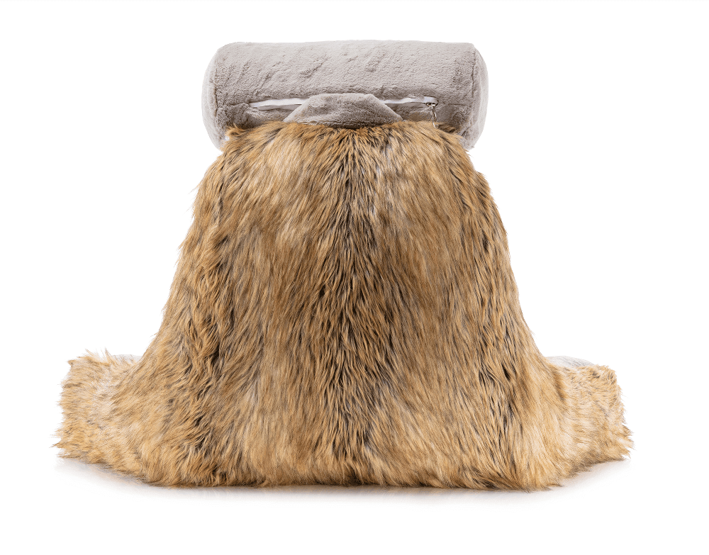 360 - HUSB-FFUR-Amber-Fox - Husband Pillow