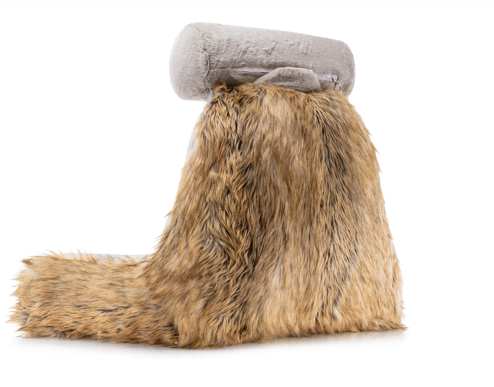 360 - HUSB-FFUR-Amber-Fox - Husband Pillow