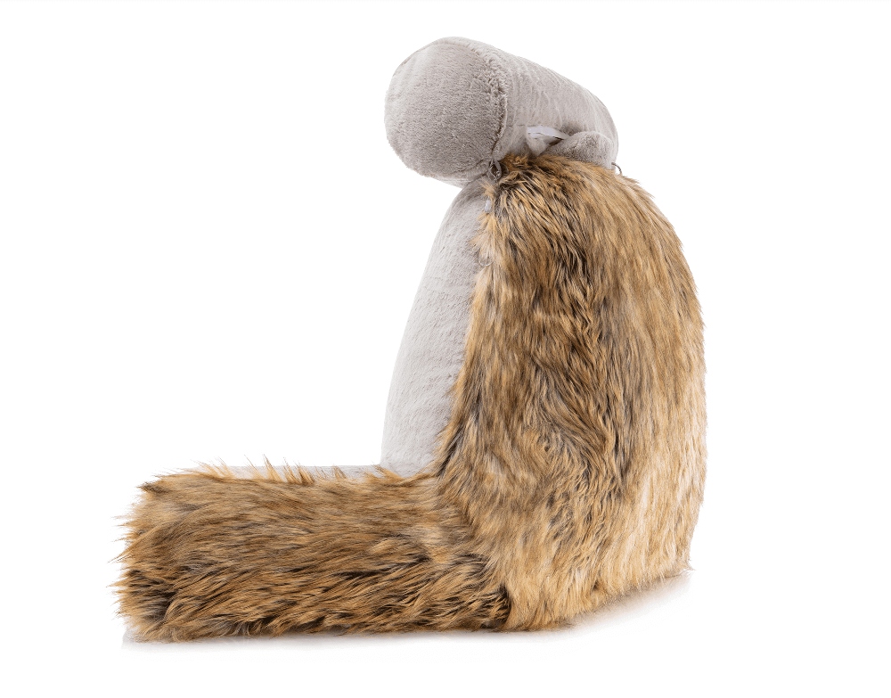 360 - HUSB-FFUR-Amber-Fox - Husband Pillow