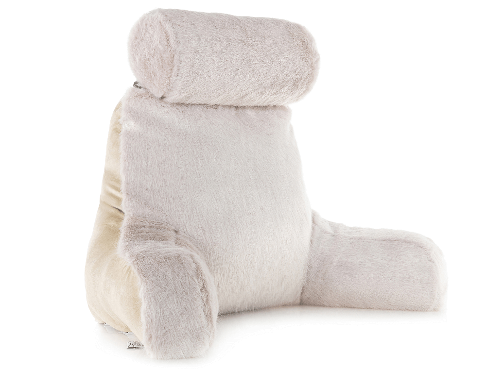 360 - MINICOV-FFUR-Wolf-Gold - Husband Pillow