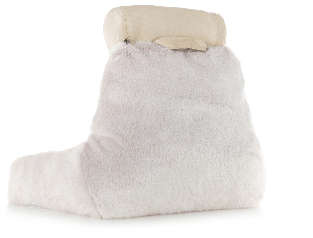 360 - MINICOV-FFUR-Wolf-Gold - Husband Pillow