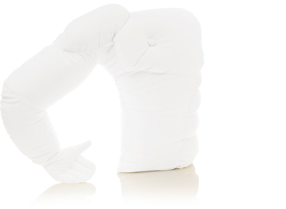 360 - BFPB-MUS-PURWHITE - Husband Pillow