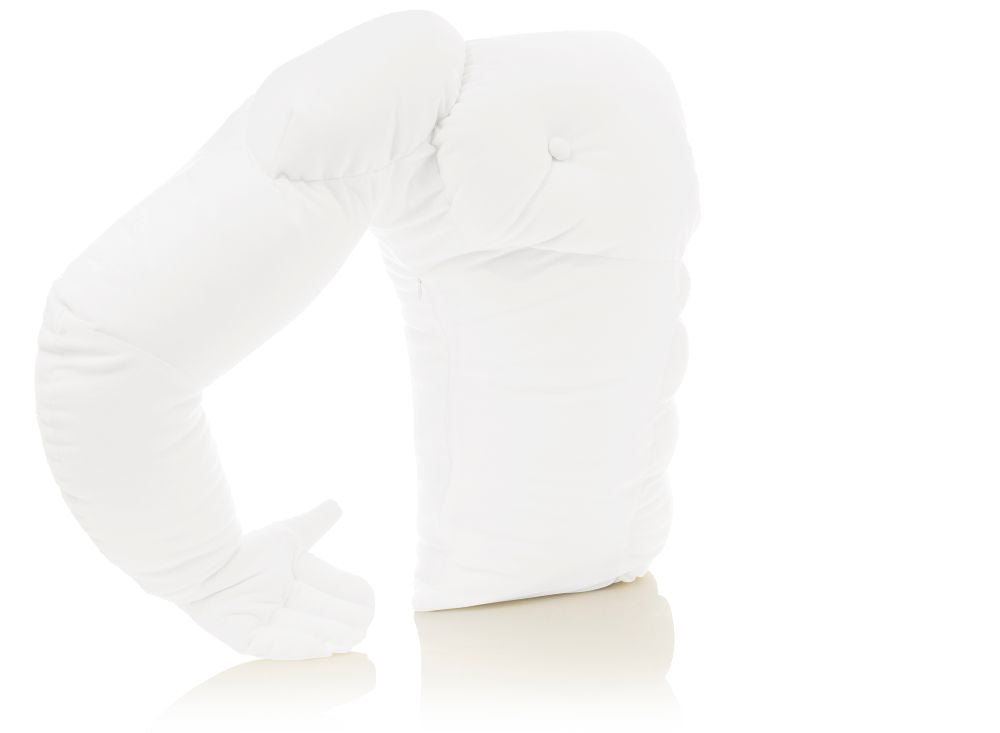 360 - BFPB-MUS-PURWHITE - Husband Pillow