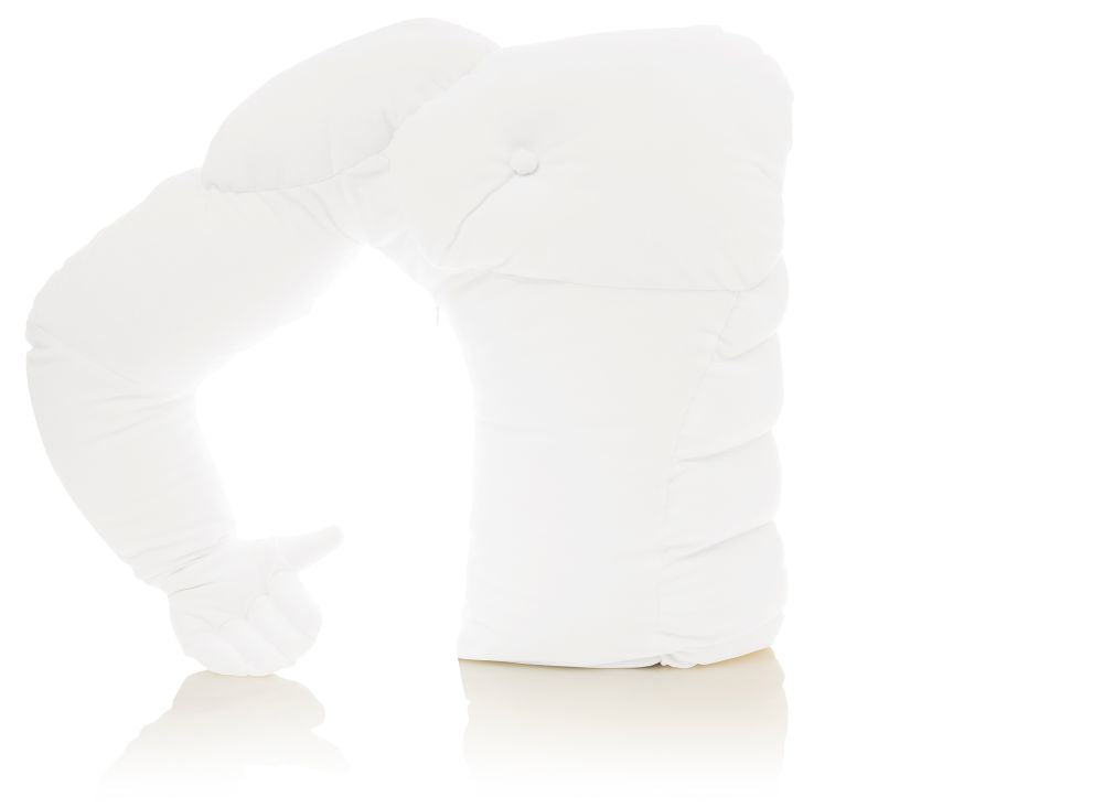 360 - BFPB-MUS-PURWHITE - Husband Pillow