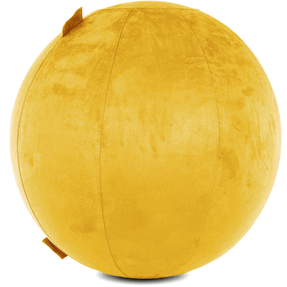 360 - COV-65-COWBALL-Byellow - Husband Pillow