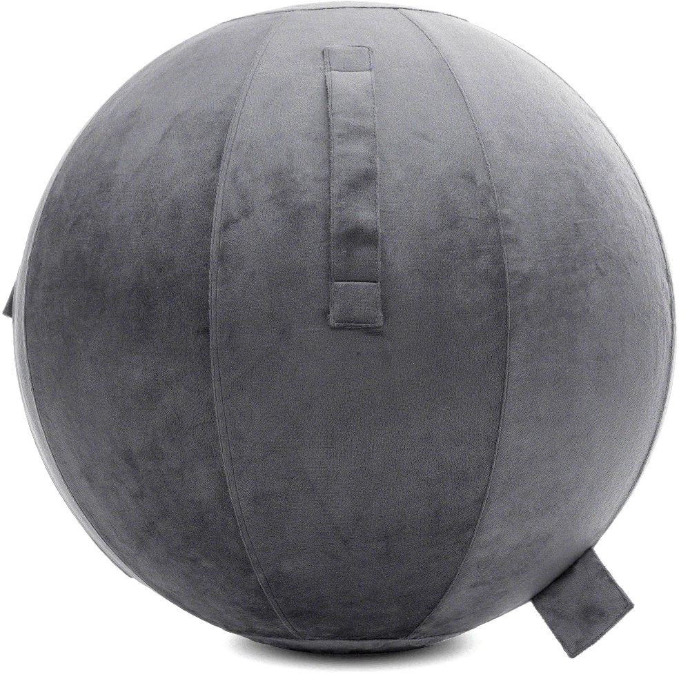 360 - COV-75-PBALL-Dark-Grey - Husband Pillow